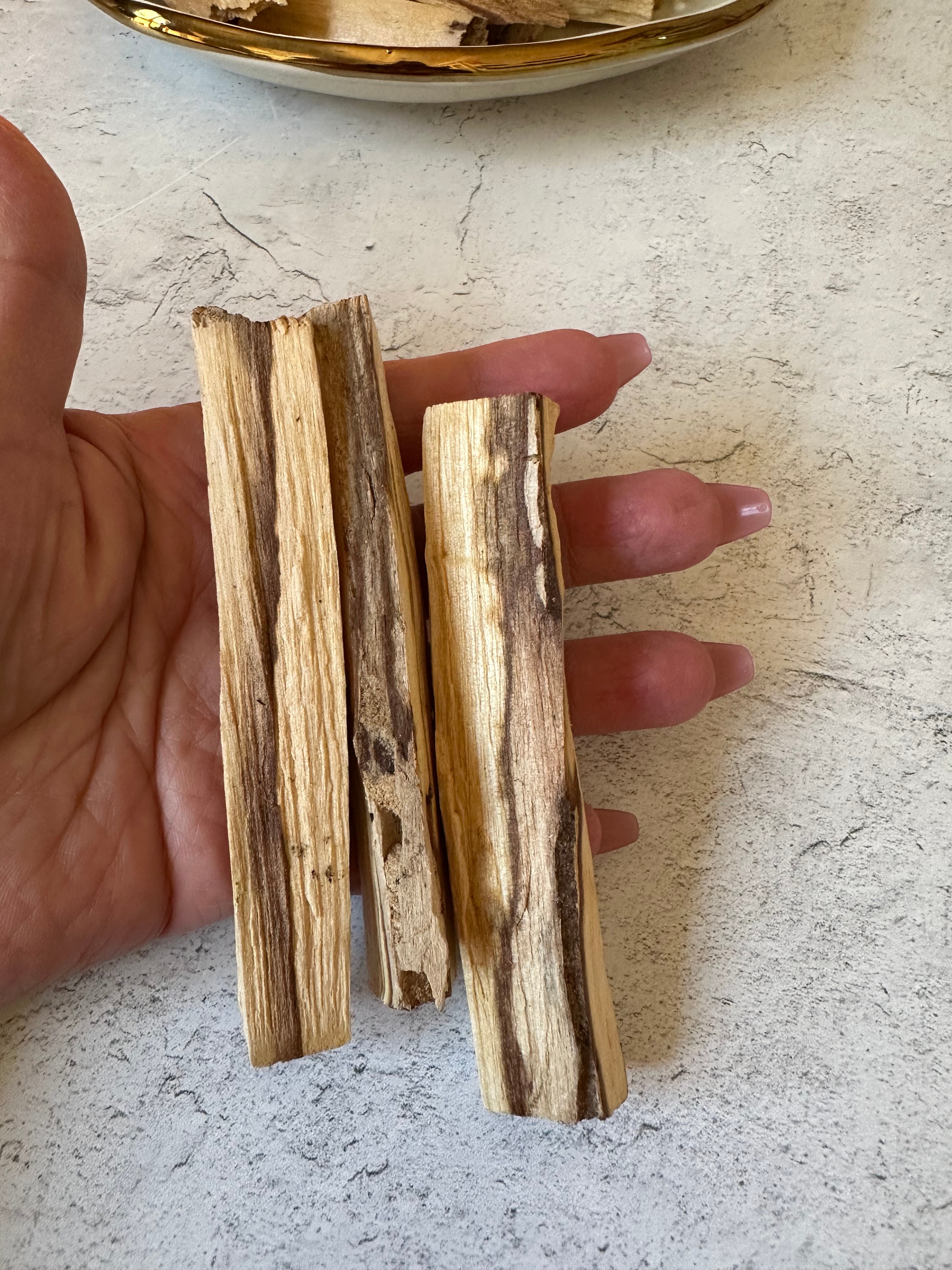 Organic Palo Santo Sticks from Peru.