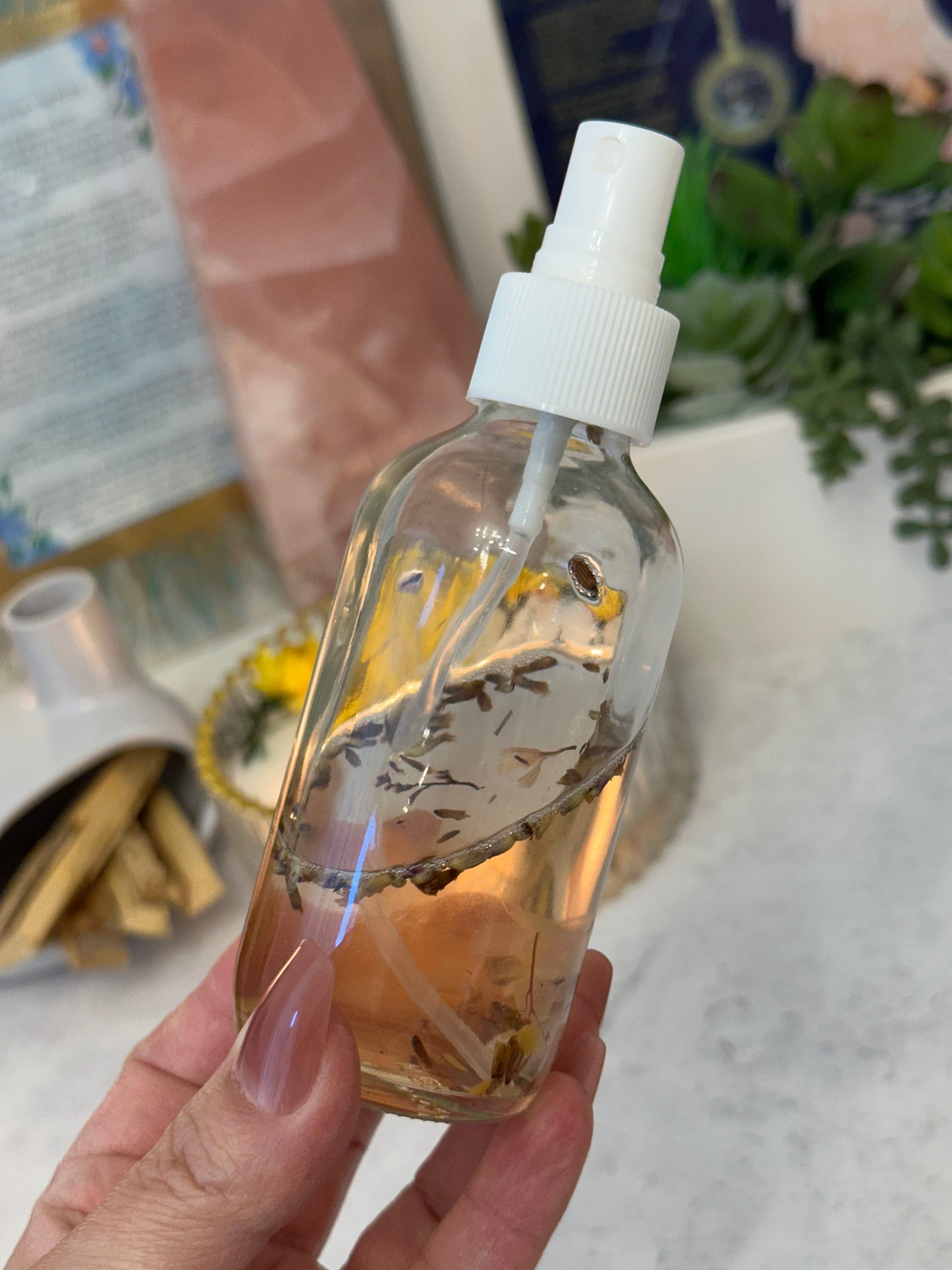 Peaceful Home Spiritual Cleansing Water. Raise vibrations for your home. 7.5oz