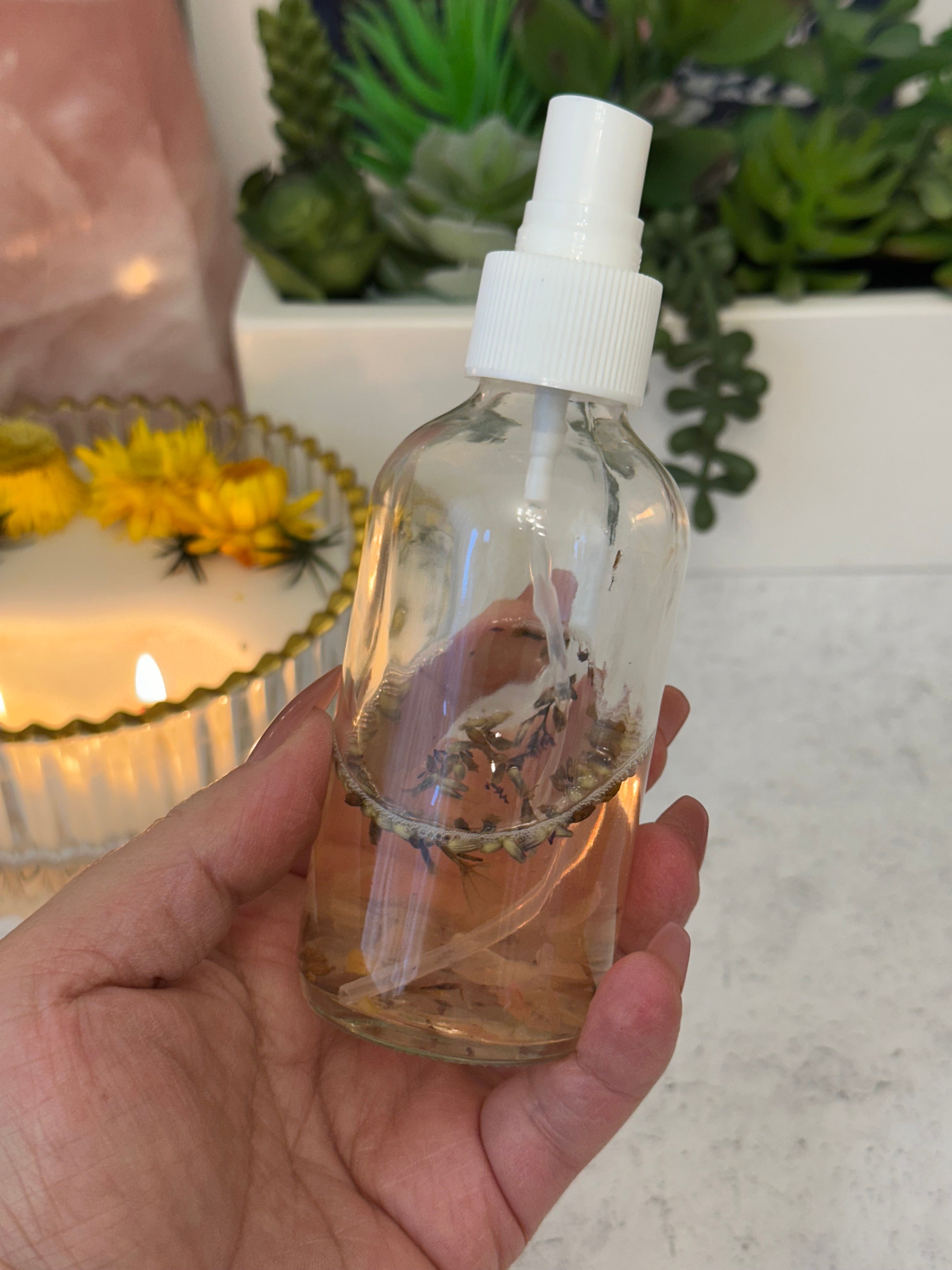 Peaceful Home Spiritual Cleansing Water. Raise vibrations for your home. 7.5oz