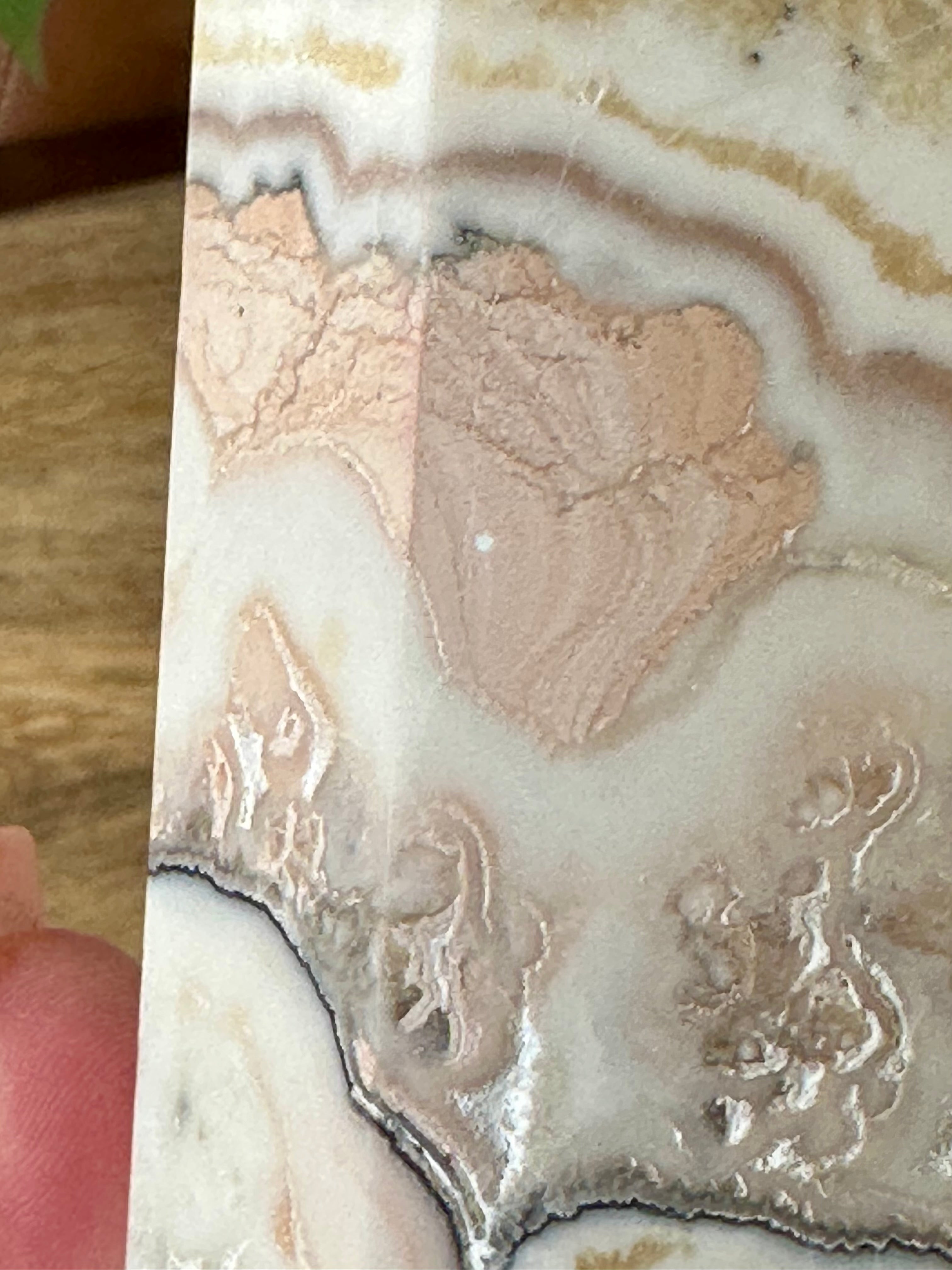 Extra Large Orange Calcite with Chalcedoni Towers