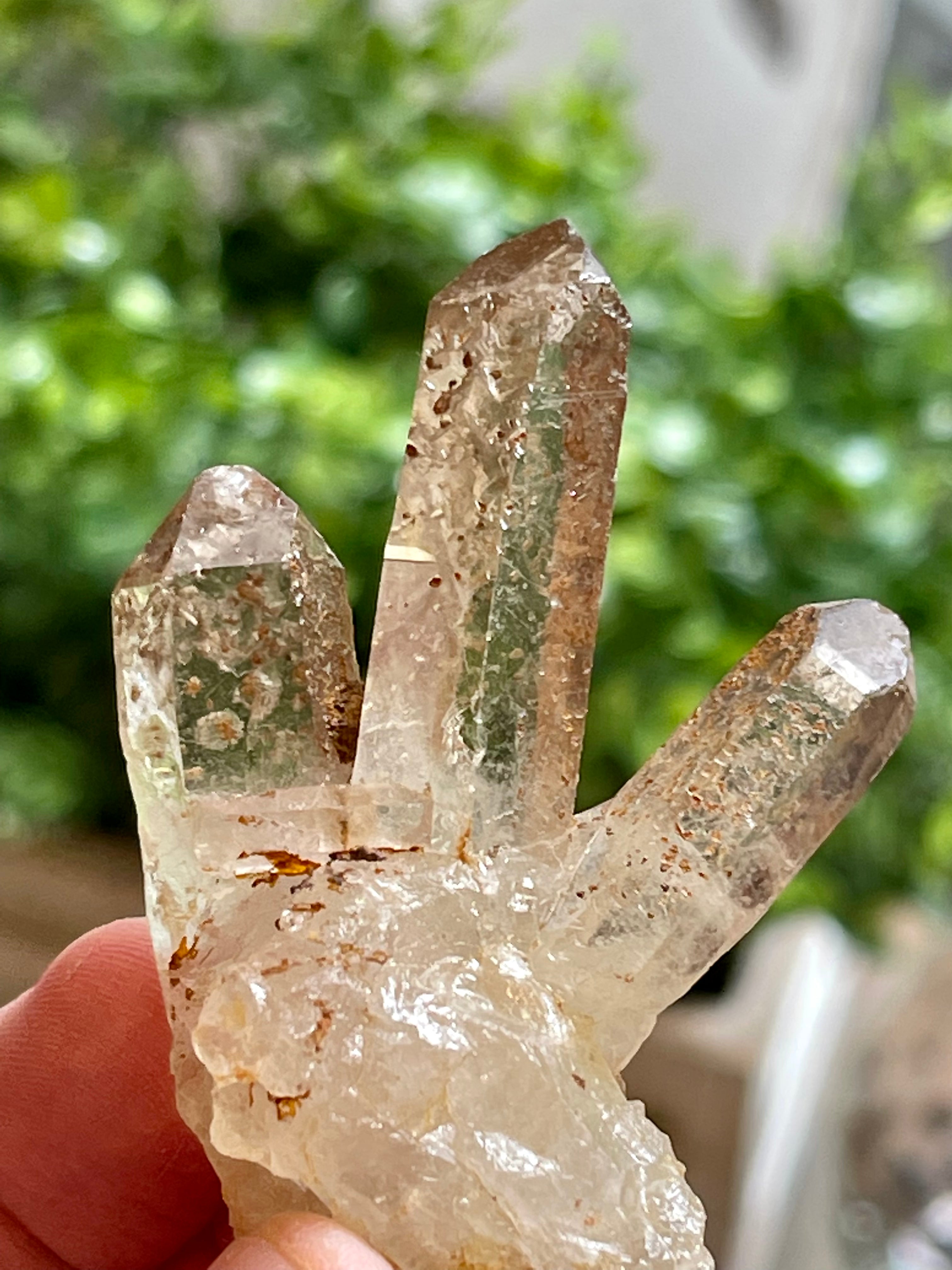 Darling Citrine cluster from Brazil. Genuine Citrine 35gr. Kundalini Citrine.