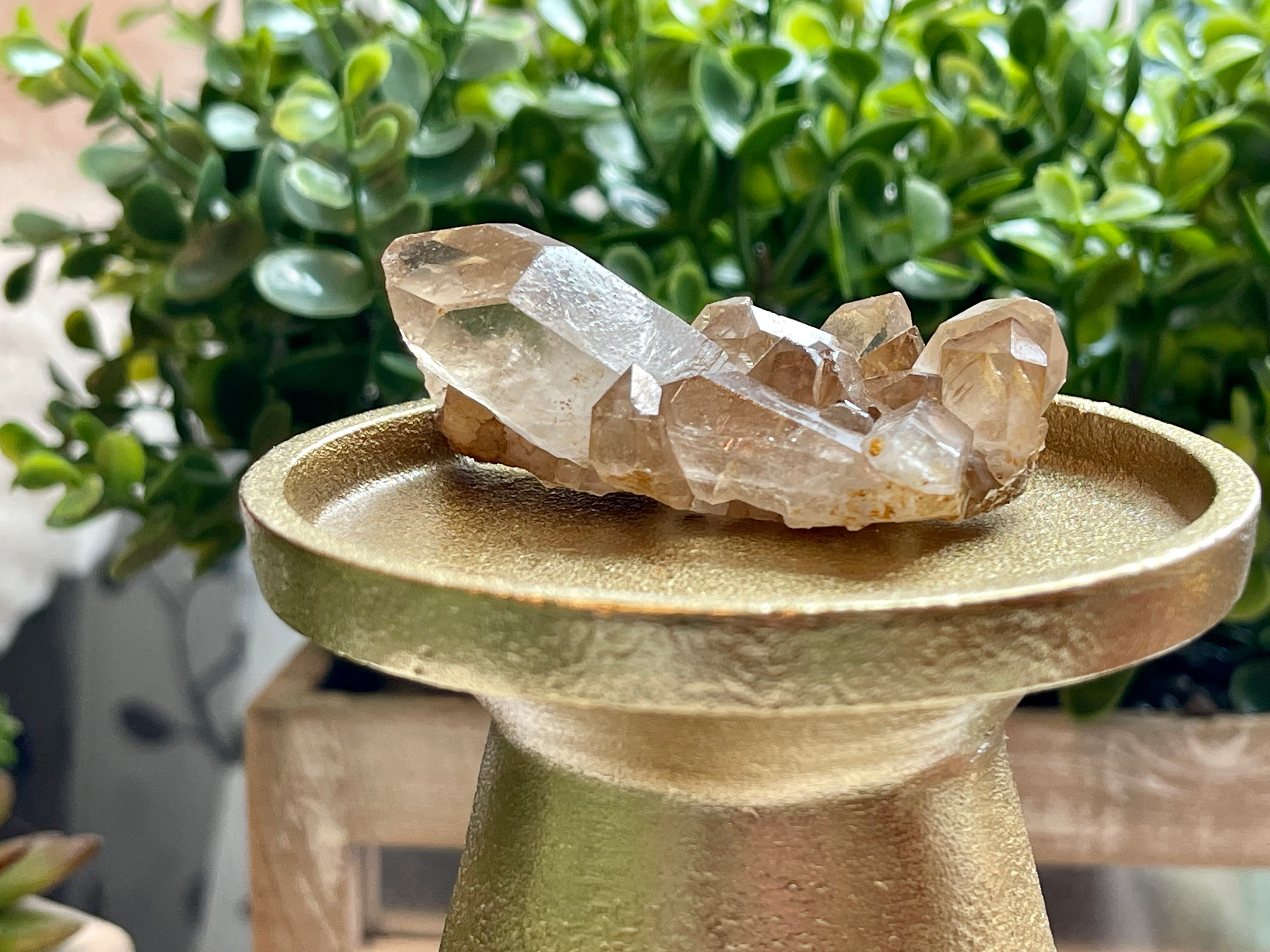 Darling Citrine cluster from Brazil. Genuine Citrine 56gr. Kundalini Citrine