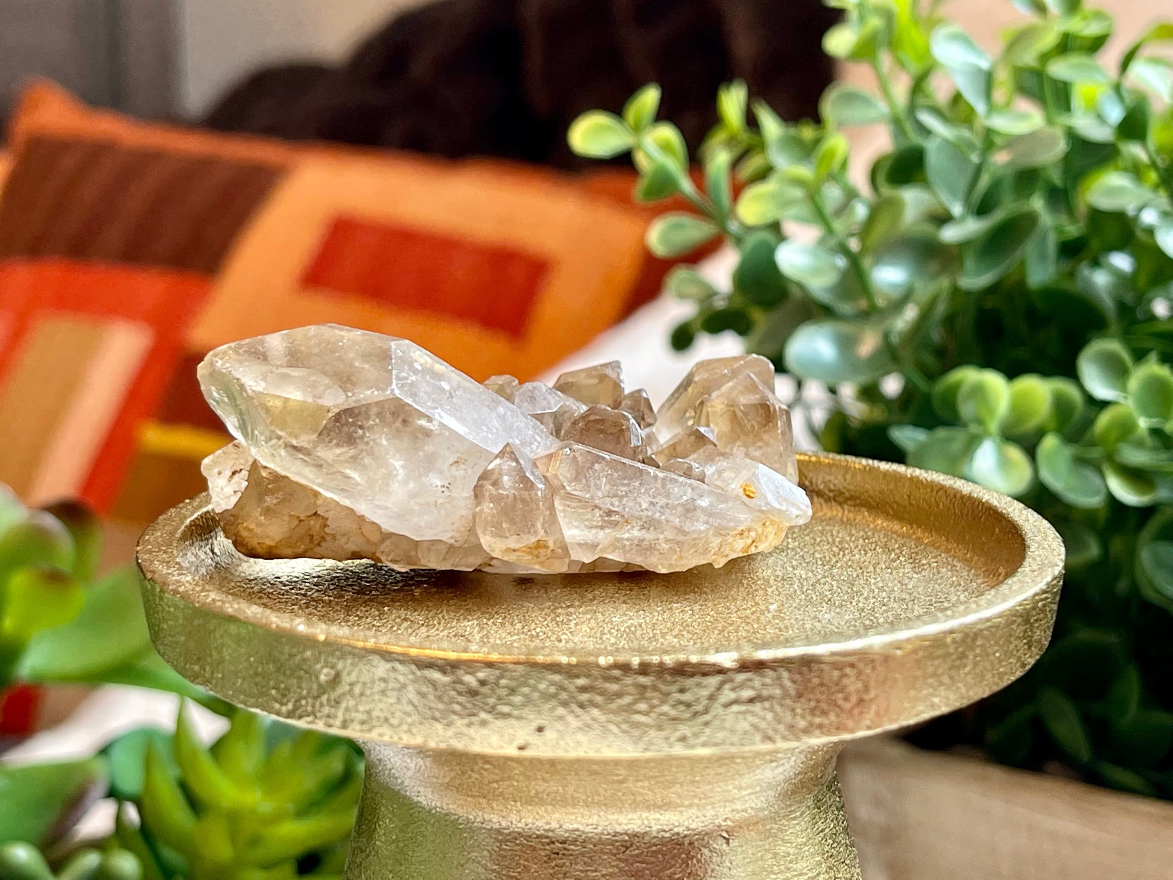 Darling Citrine cluster from Brazil. Genuine Citrine 56gr. Kundalini Citrine