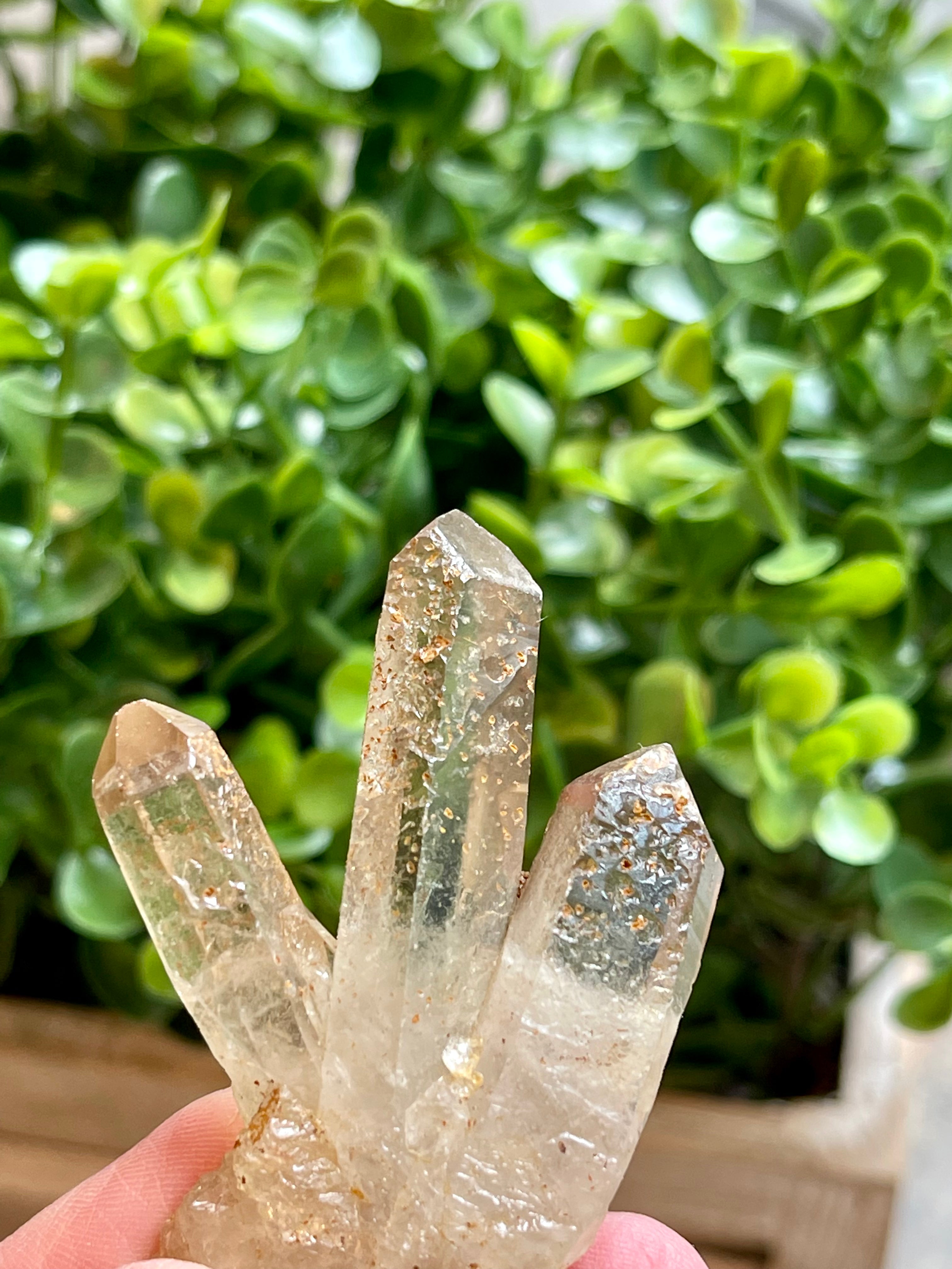 Darling Citrine cluster from Brazil. Genuine Citrine 35gr. Kundalini Citrine.
