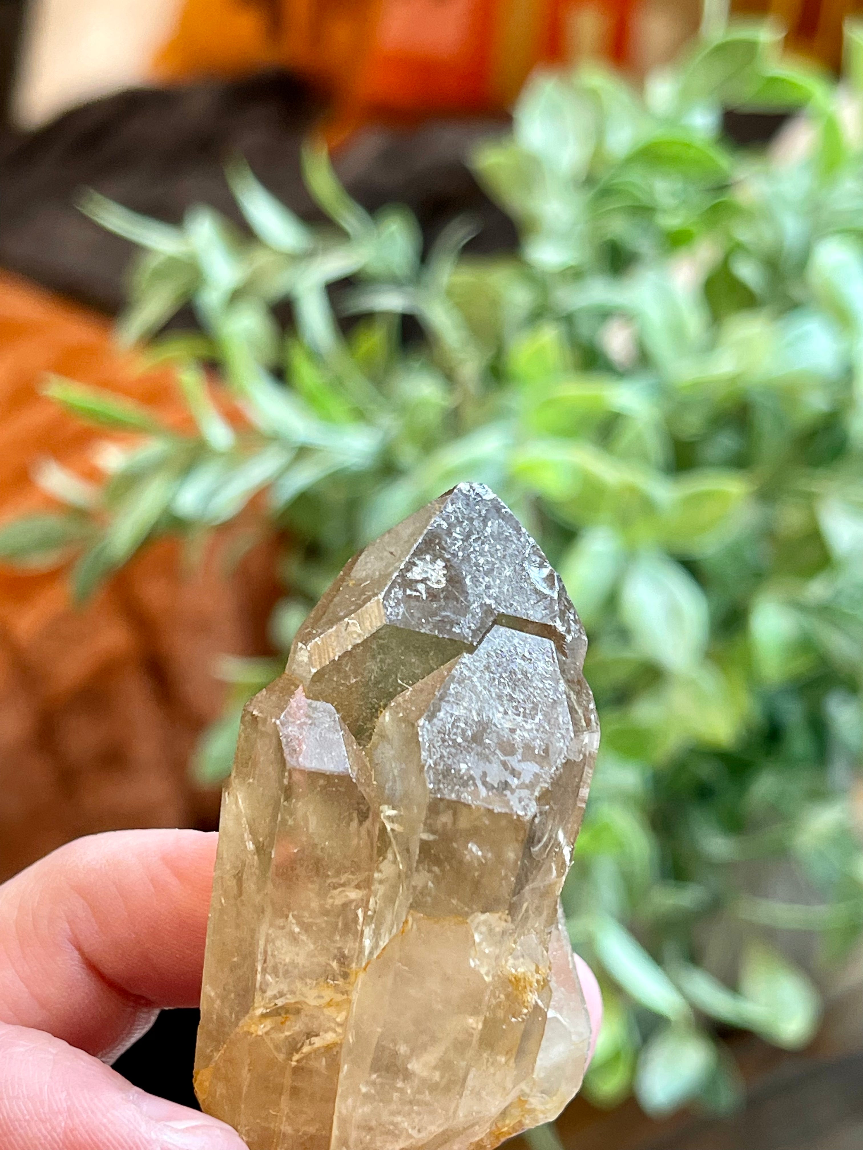Darling Citrine cluster from Brazil. Genuine Citrine 51gr. Kundalini Citrine