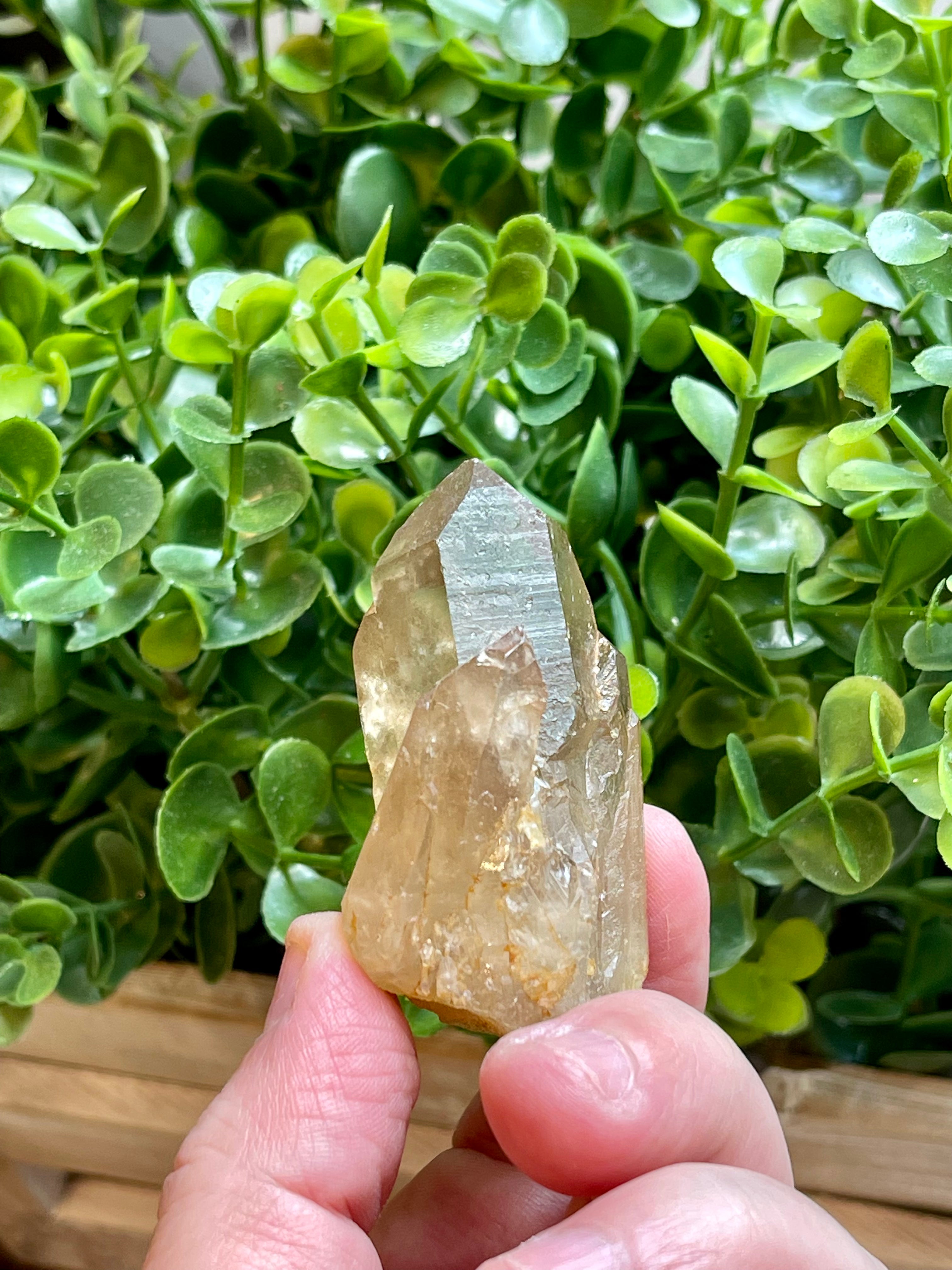 Darling Citrine cluster from Brazil. Genuine Citrine 51gr. Kundalini Citrine