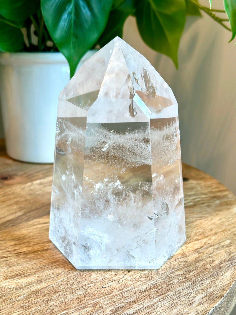 Stunning Extra XL Quartz Tower from Brazil. 2lb9oz.