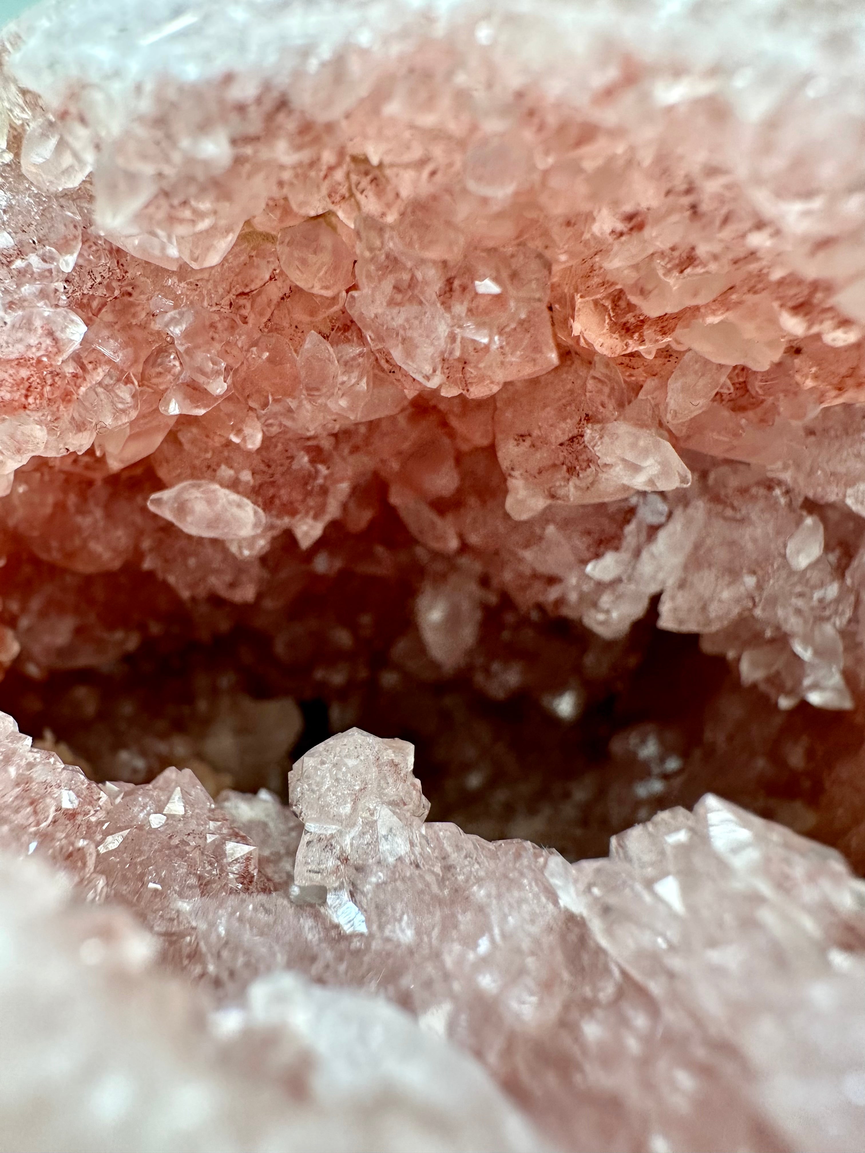 XXL Pink Amethyst Sphere from Brazil. Over 3lbs. 110mm.