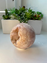 Large Pink Amethyst Sphere from Brazil. 2lbs. 89.4mm