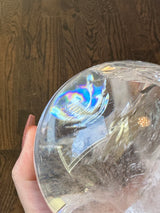 Grade AAA Extra Large Quartz Sphere full of Rainbows