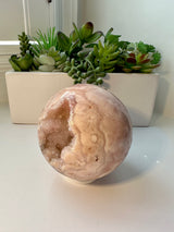 Large Pink Amethyst Sphere from Brazil. 2lbs. 89.4mm