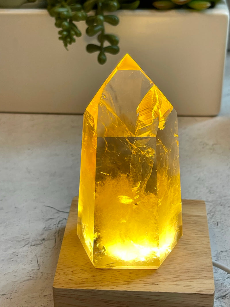 Large Citrine Tower from Brazil