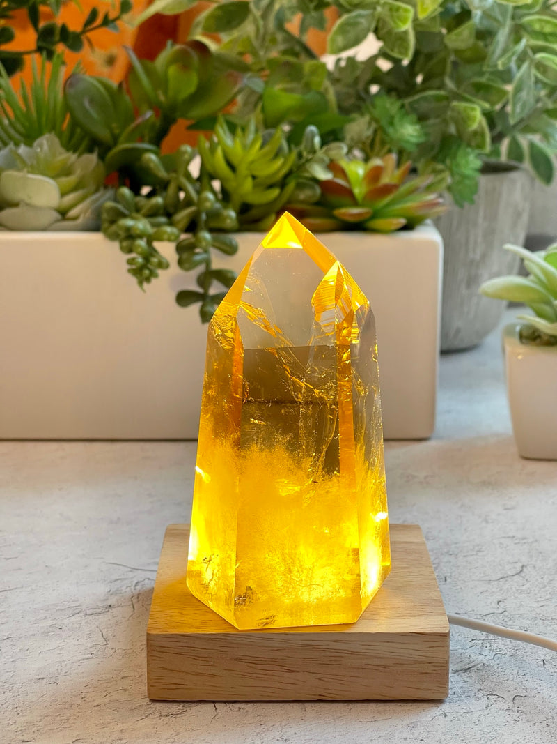 Large Citrine Tower from Brazil