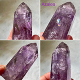 Grade AAA Amethyst Towers, Polished Gemmy Brazilian Amethyst Towers with phantoms and rainbows