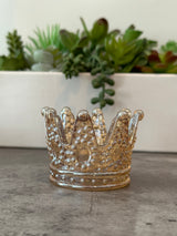 Crystal Crown Sphere Stands. Aura Crown Glass Sphere Display Holders