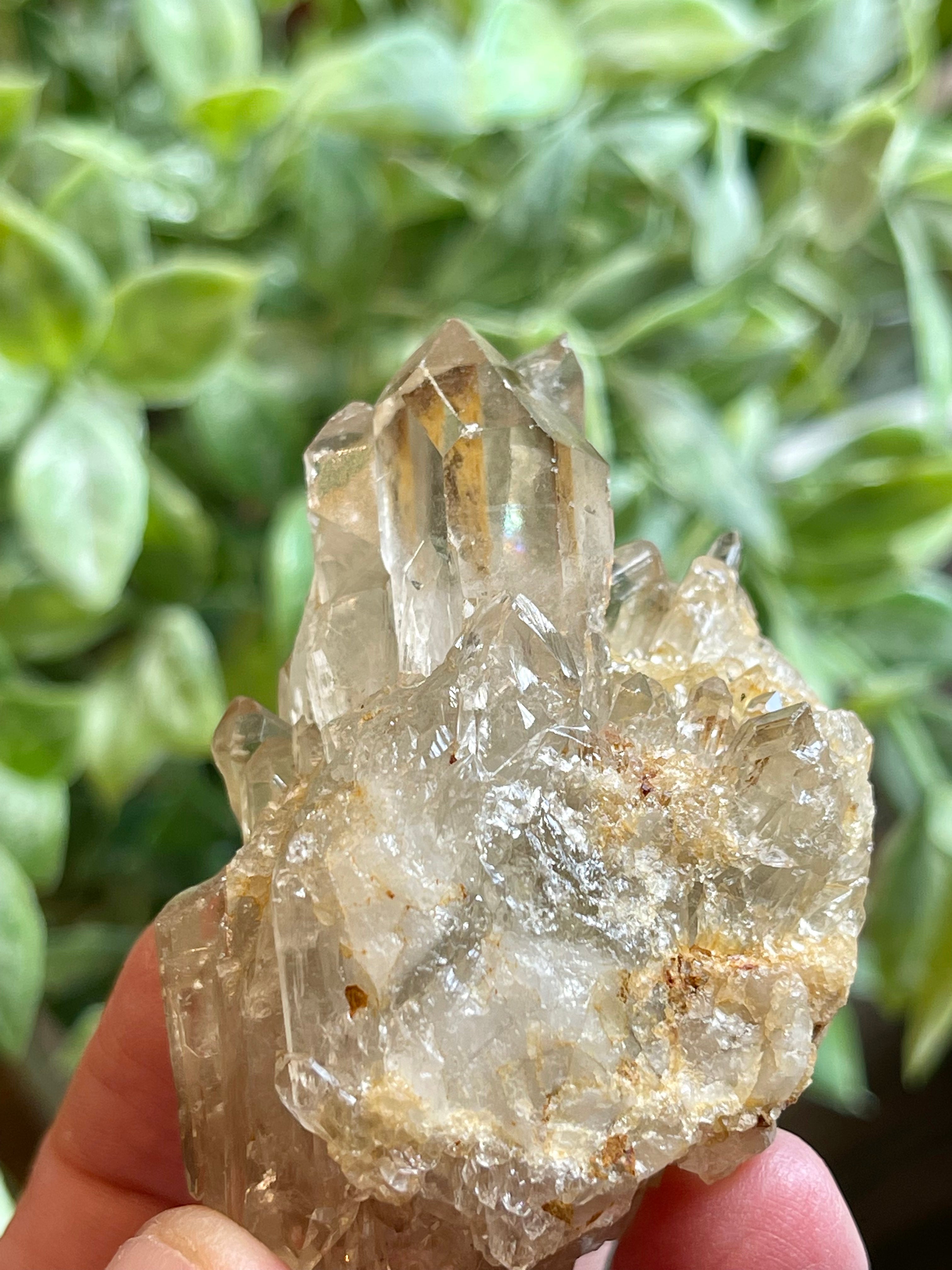 Citrine cluster from Brazil. Genuine Citrine 89gr. Kundalini Citrine.