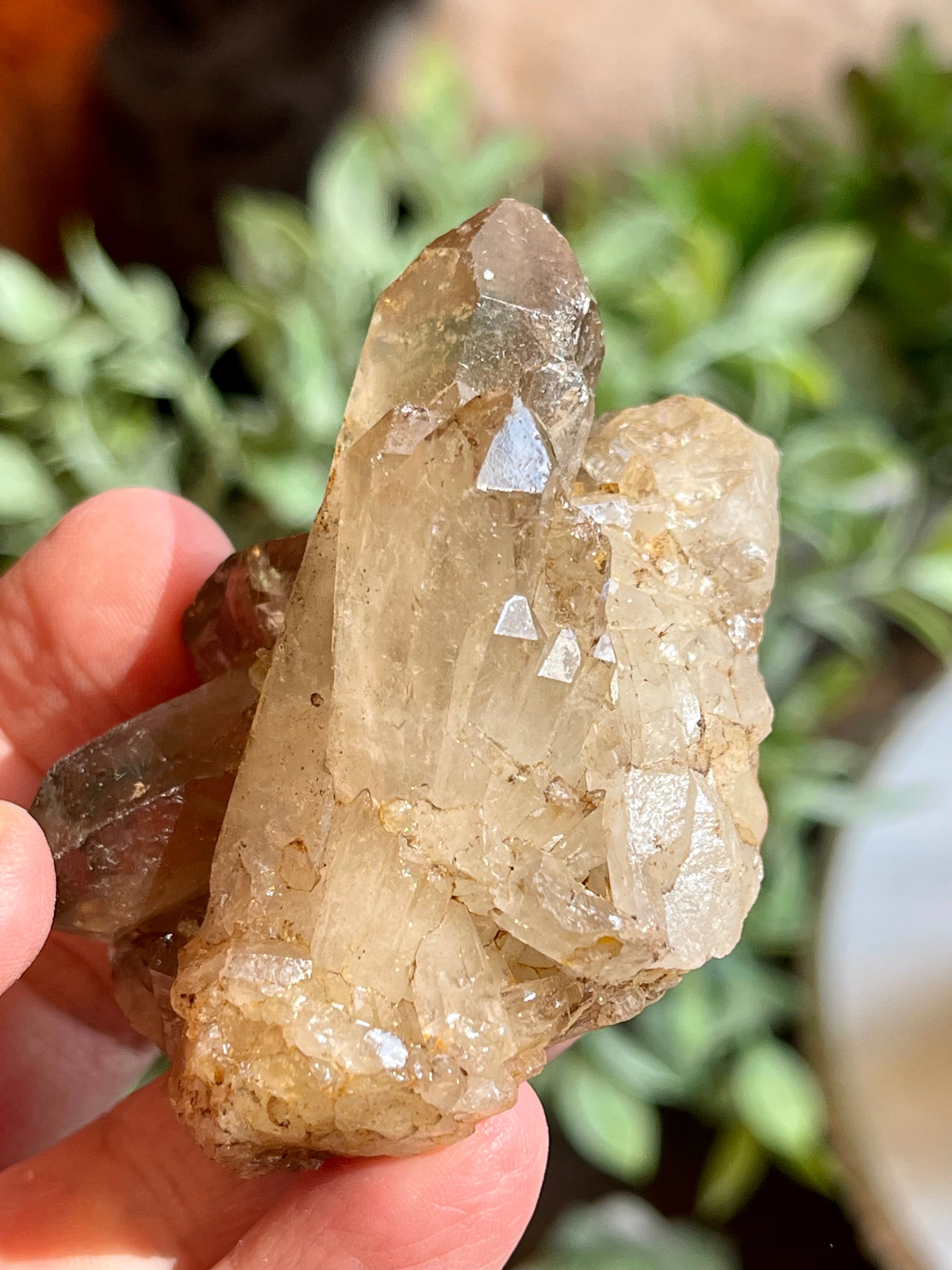 Citrine cluster from Brazil. Genuine Citrine 84gr. Kundalini Citrine