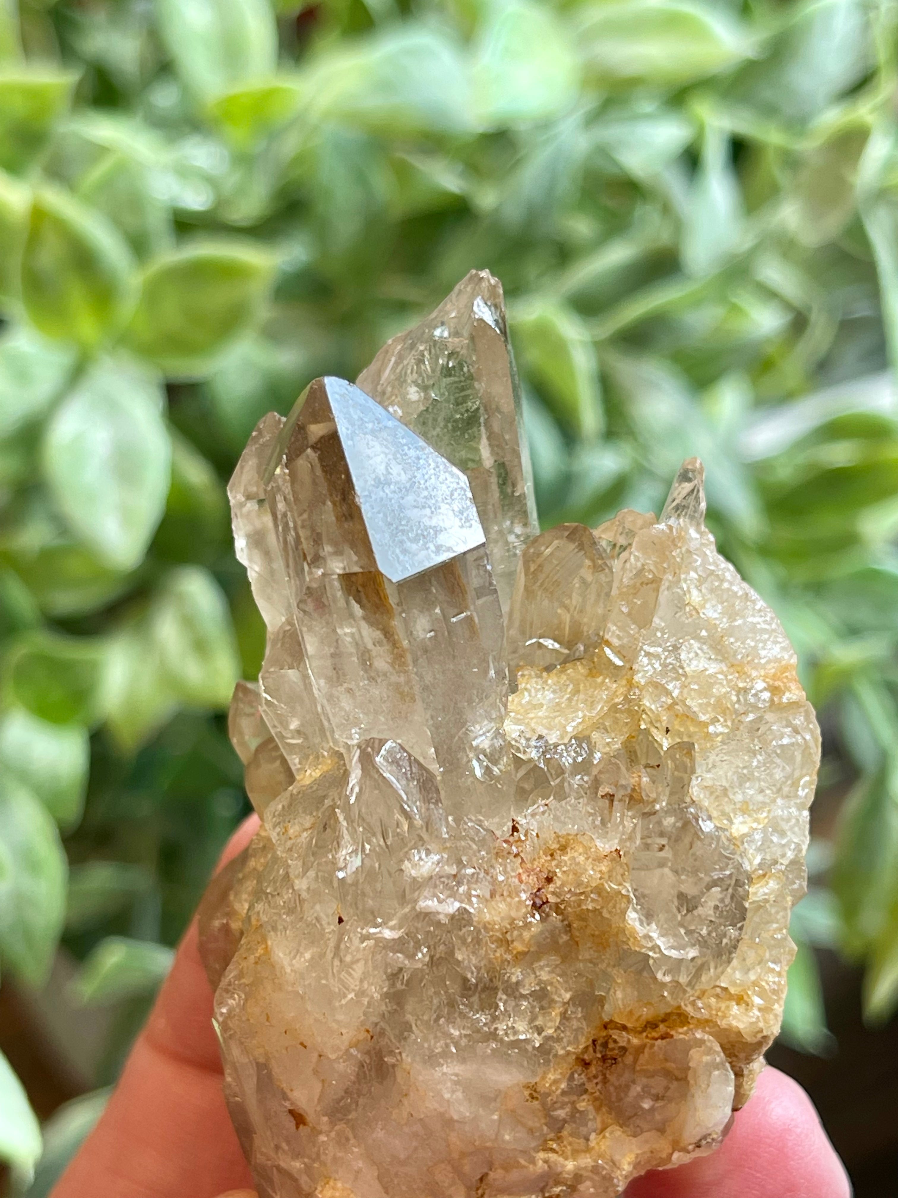 Citrine cluster from Brazil. Genuine Citrine 89gr. Kundalini Citrine.