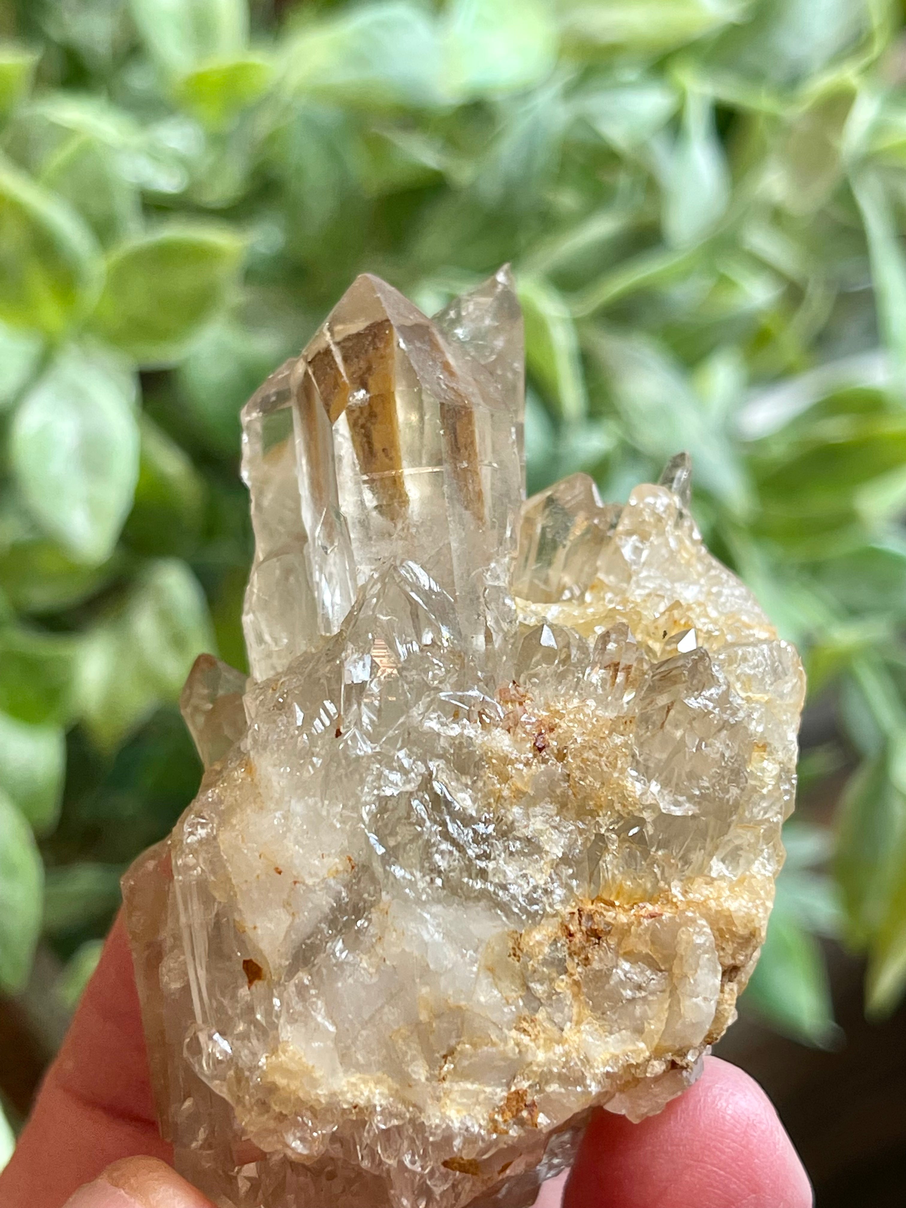 Citrine cluster from Brazil. Genuine Citrine 89gr. Kundalini Citrine.