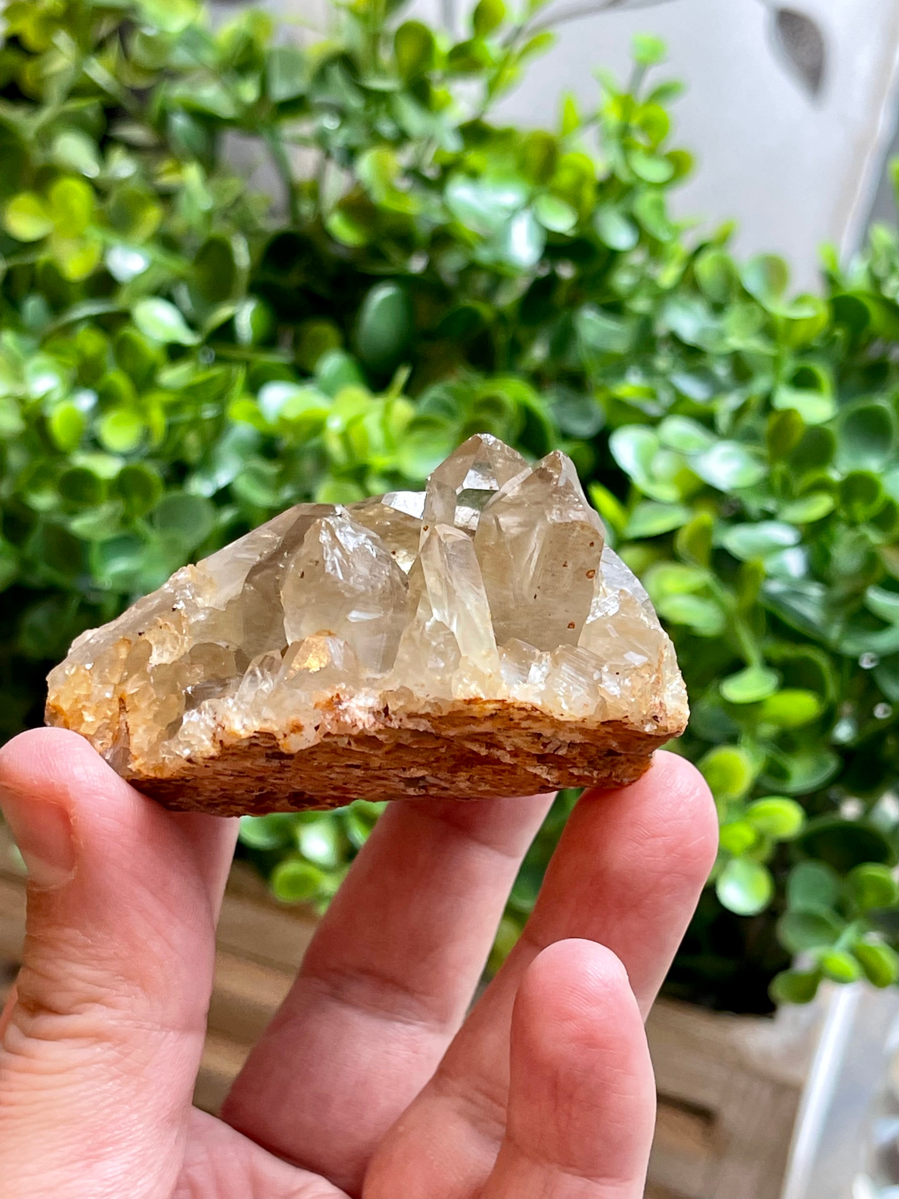 Citrine cluster from Brazil. Genuine Citrine 97gr. Kundalini Citrine.