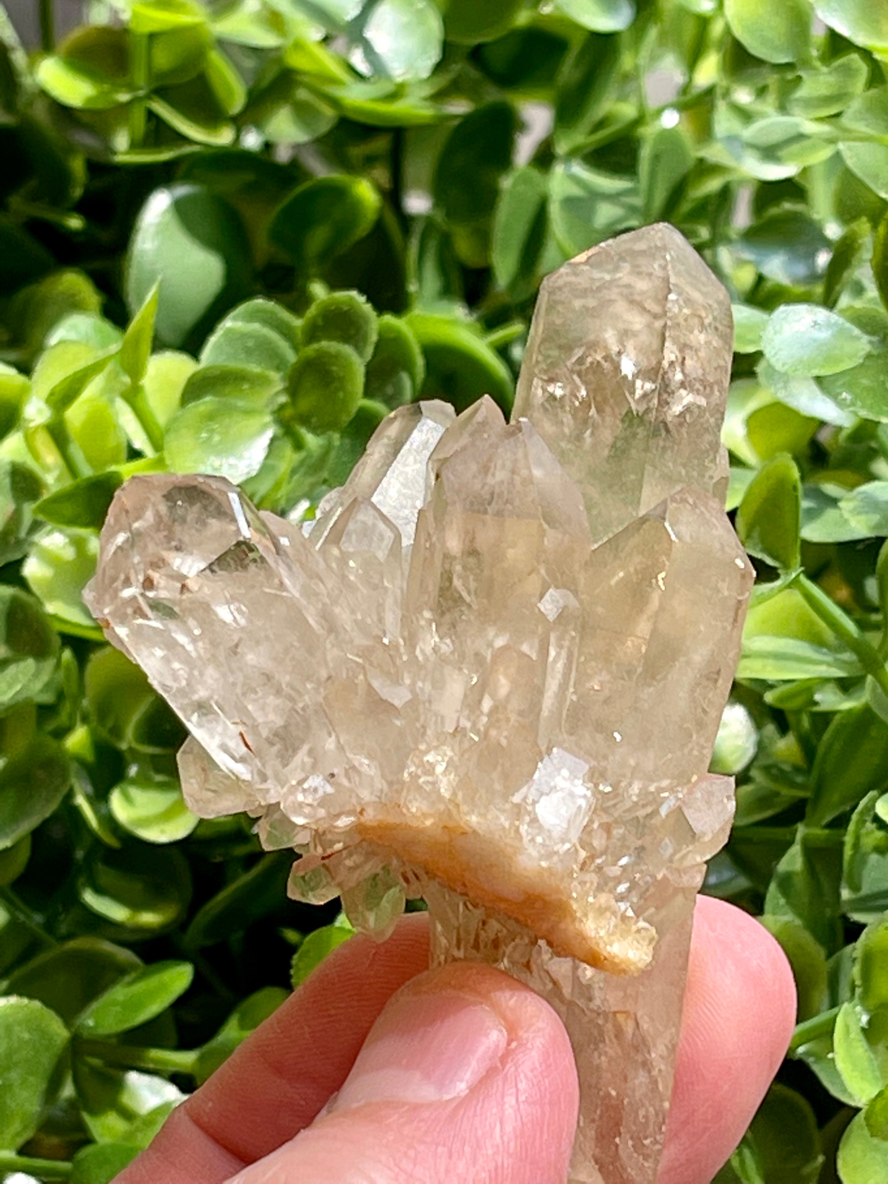 Darling Citrine cluster from Brazil. Genuine Citrine 53gr. Kundalini Citrine