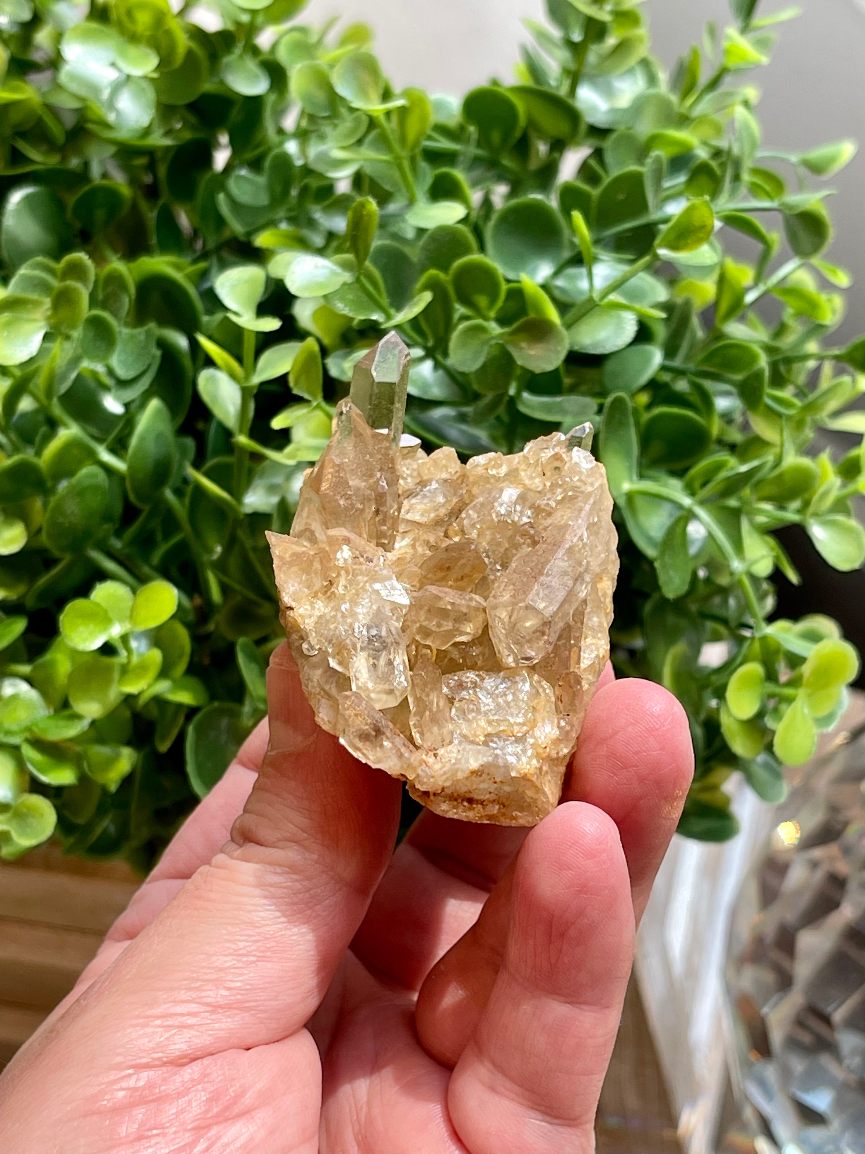 Citrine cluster from Brazil. Genuine Citrine 67gr. Kundalini Citrine