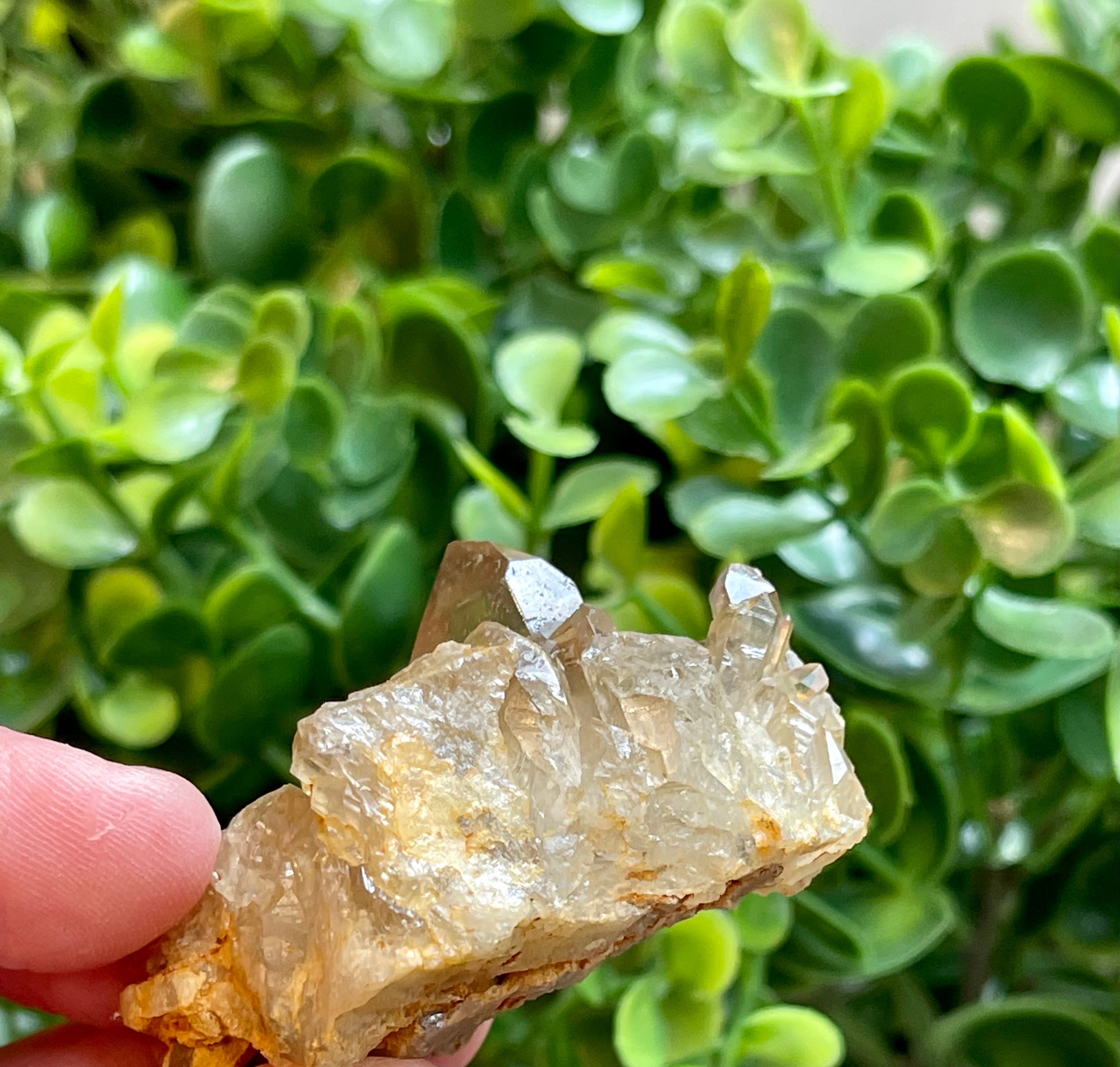 Darling Citrine cluster from Brazil. Genuine Citrine 36gr. Kundalini Citrine.