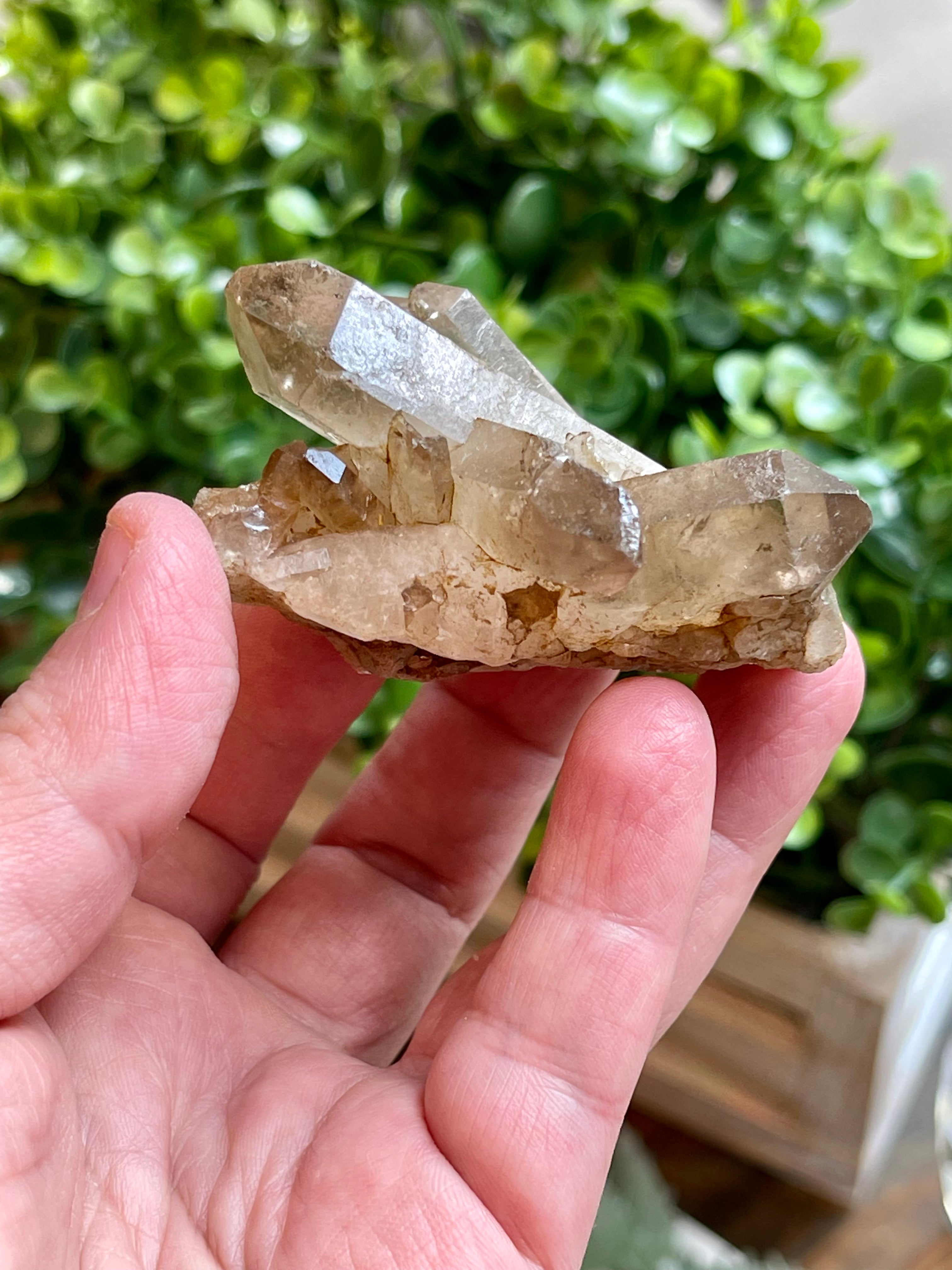 Citrine cluster from Brazil. Genuine Citrine 84gr. Kundalini Citrine