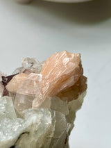 Apophyllite cluster from India. High grade Apophyllite with Stillbite and rare Heulandite 560gr.