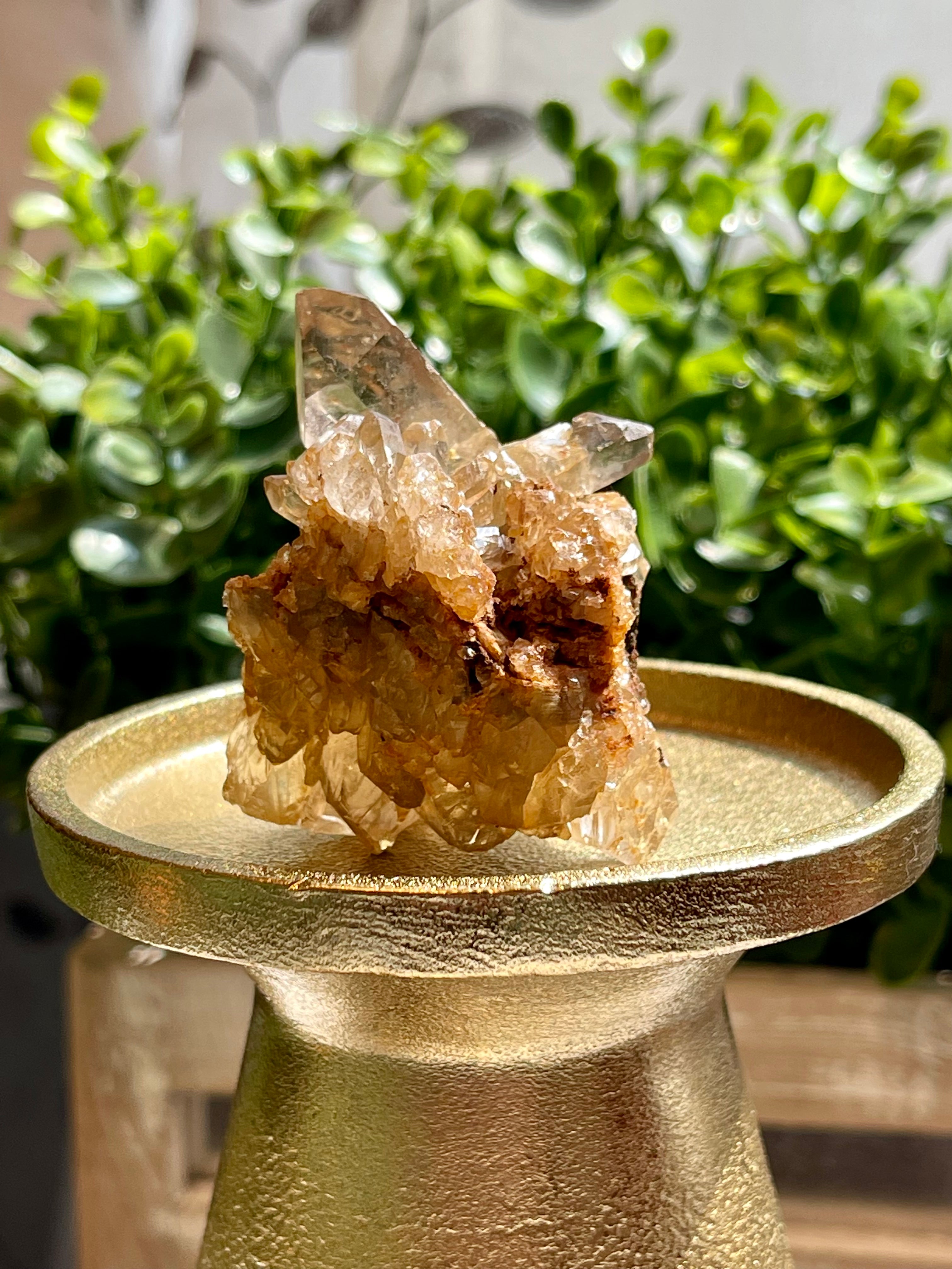 Citrine cluster from Brazil. Genuine Citrine 71gr. Kundalini Citrine