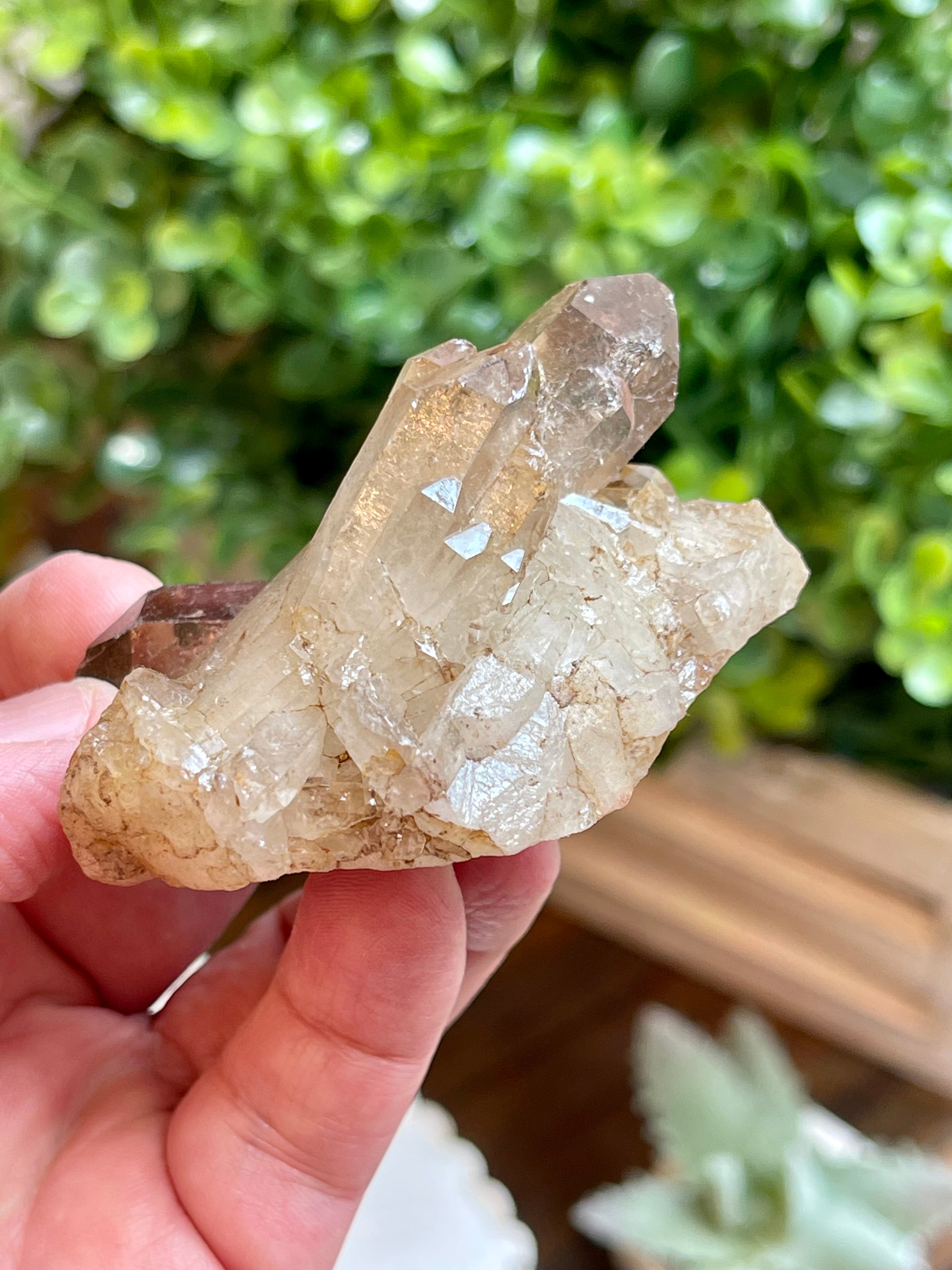 Citrine cluster from Brazil. Genuine Citrine 84gr. Kundalini Citrine